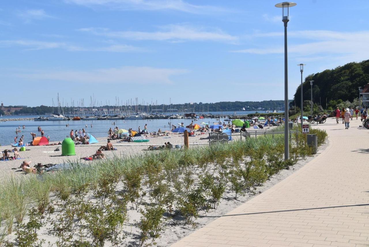 Fewo1846 Strandresidenz Wassersleben - Ostseenest - Modernes Studioapartment Mit Balkon Am Strand Harrislee Exteriér fotografie