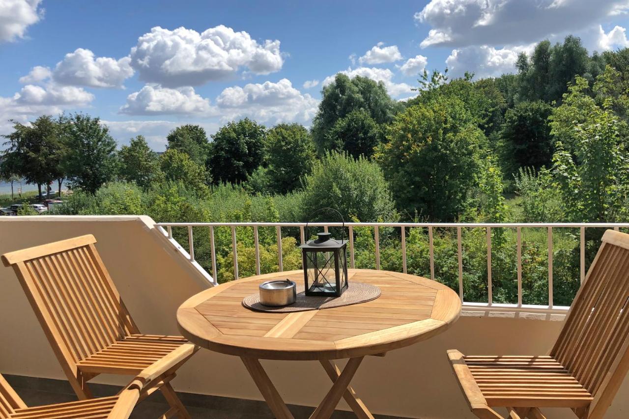 Fewo1846 Strandresidenz Wassersleben - Ostseenest - Modernes Studioapartment Mit Balkon Am Strand Harrislee Exteriér fotografie