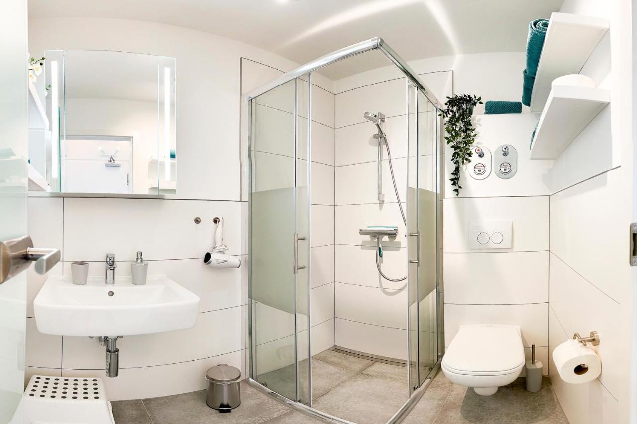 Fewo1846 Strandresidenz Wassersleben - Ostseenest - Modernes Studioapartment Mit Balkon Am Strand Harrislee Exteriér fotografie